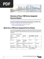 Overview of Cisco 1100 Series Integrated Services Routers