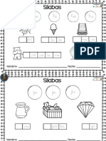 Coleccion de Fichas para Trabajar Las Silabas 8 13 PDF