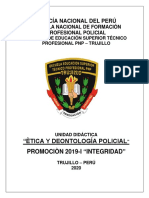 SILABO DE ETICA y DEONTOLOGIA POLICIAL EESTP PNP - TRUJILLO