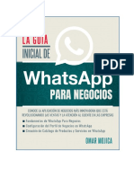 La Guia Inicial de WhatsApp para Negocios PDF