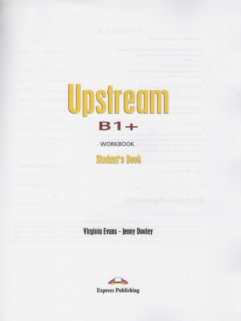 Upstream Workbook B1+ | PDF
