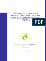 Docgae Situacion Aves Exot PDF