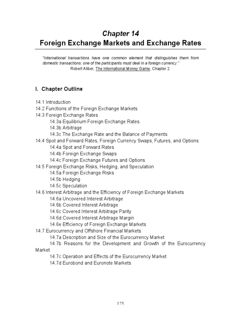 Foreign Exchange Markets Guide | PDF | Exchange Rate | Futures Contract