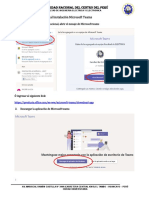 Manual Instalación Microsoft Teams