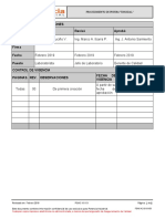 Procedimiento de Prueba Toroidal