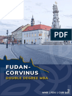 Fudan-Corvinus: Double Degree Mba