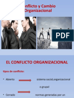 Conflicto y Cambio Org