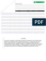 IC Medication List Template 10541 - PDF