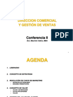 DIRECCION COMERCIAL Y GESTION DE VENTAS - SESION 2 - Eco - MauricioCaleroMBA2020 PDF
