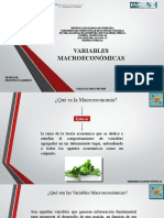 Presentacion - Variables Macroeconomicas