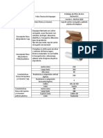 Ficha Técnica de Empaque