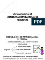 Modalidades de Contratacion PDF