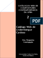 Catálogo lindembergue Cardoso