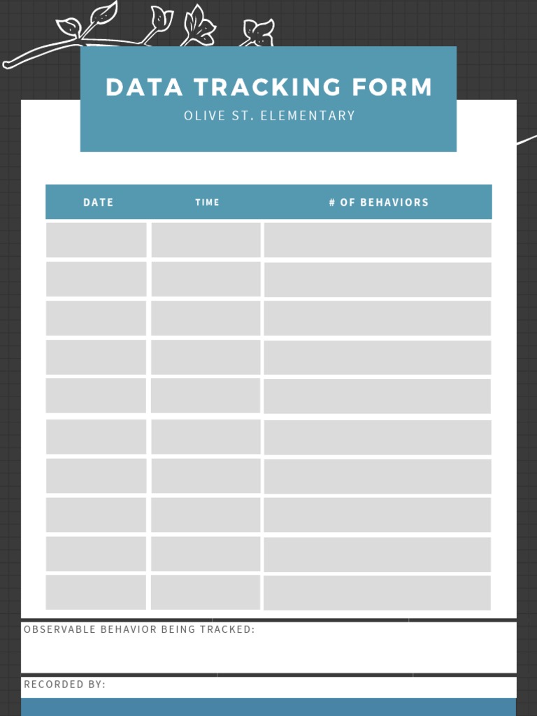 Data Tracking | PDF