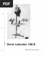 Manuale - 2 DURST 138S PDF