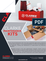 Tabela de Kit de Manutenção PDF