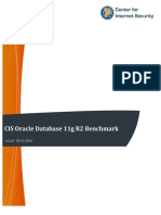 CIS Oracle Database 11g R2 Benchmark v2.2.0