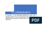 El Coronavirus