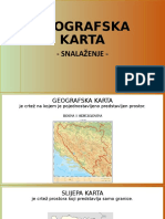 GEOGRAFSKA KARTA - Snalaženje - PPSX