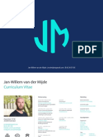 Jan-Willem Van Der Mijde - CV 2020
