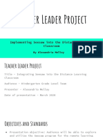 Teacher Leader Project - Seesaw 1