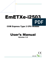 EmETXe-i2503 User's Manual