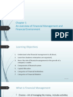 An Overview of Financial Management and Financial Environment