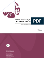 Manual Del Modelo de Gestión de Calidad de La Educación Parvularia PDF