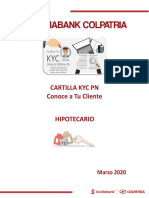 Cartilla KYC PN - V 1.4 2020 Hipotecario PDF