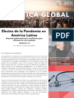 Los Efectos de La Pandemia en América Latina