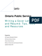 OPS Cover Letter and Resume Writing Guide PDF