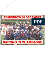 Rafting in Champagne