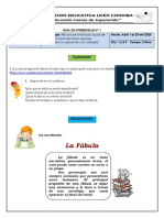 ACTIVIDADES DE APRENDIZAJE LENGUAJE ABRIL 1 Al 20 PDF