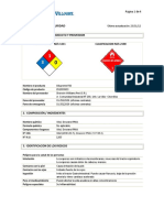 Diluyente P20 - MSDS PDF