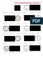 2.sınıf - Matematik - Saatler Etkinliği