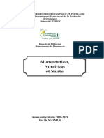 Alimentation, Nutrition et Santé_docx