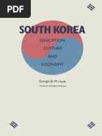 South Korea Education, Culture and Economy by Georgie D. M. Hyde