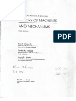 Theory of Machines and Mechanisms 3rd Ed. Solutions Ch 1-4