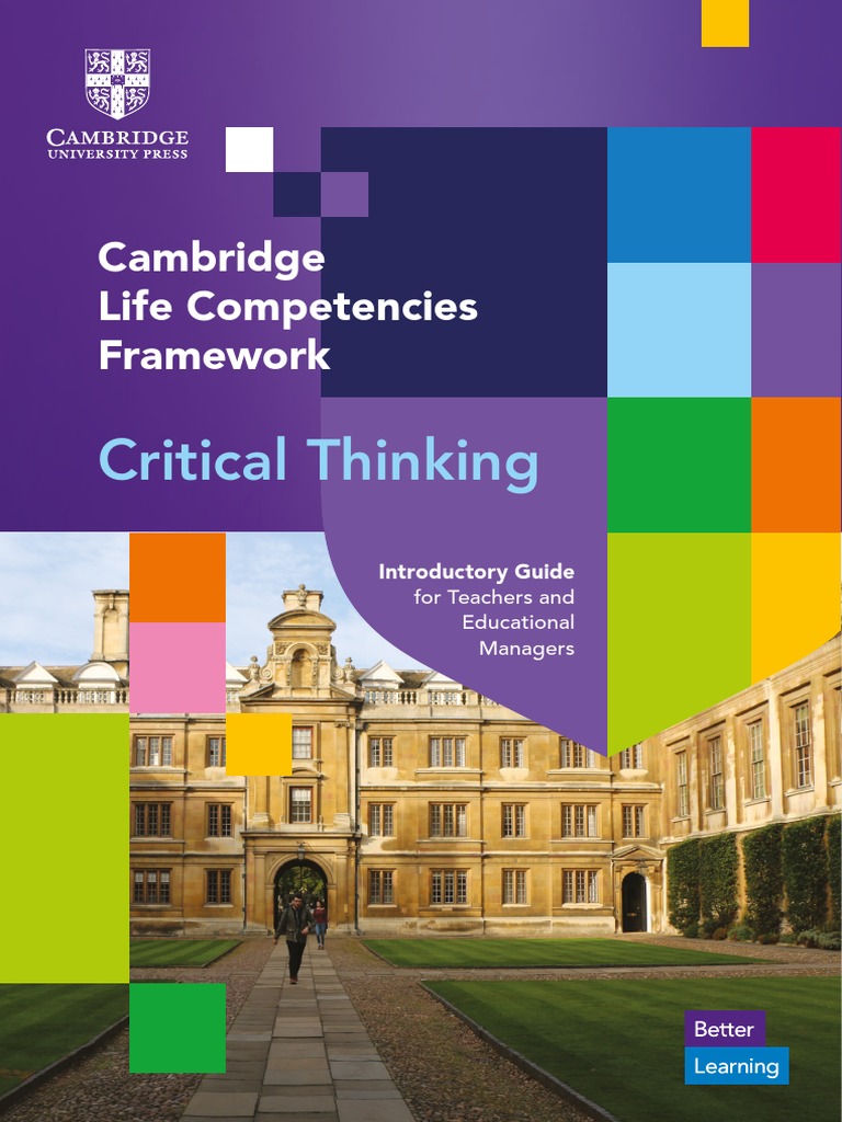 critical thinking cambridge assessment