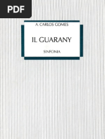 Abertura O Guarani - Partitura