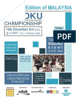10th Malaysia Sudoku Championship Brochure PDF