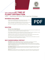 Ultrasonic Time of Flight Diffraction: Business Challenge