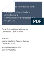 Proyeccion de La Demanda