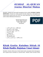 Adoc - Tips - Gratis Mushaf Al Qur An Tajwid Berwarna Disertai M PDF