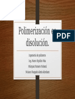 Polimerización en Disolución
