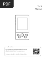 X3II Manual