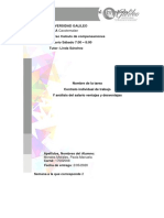 Contrato individual de trabajo y análisis del salario