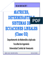 Clase 02 (06-04-11) Algebra PDF