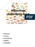 Week 10.2 (Adjectives-Describing-Food)