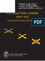 US Army Order of Battle 1919 to 1941 Vol 2
